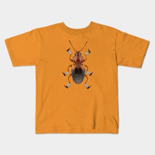 Billy The Booted Beetle Kids T-Shirt